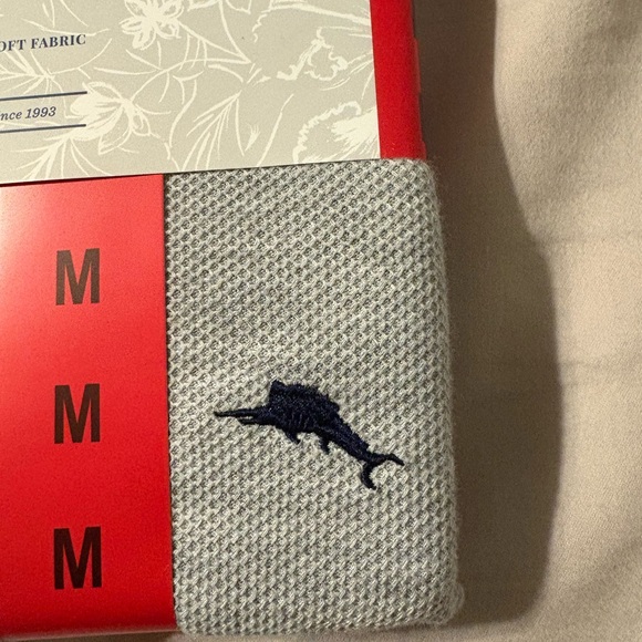 NWT Men’s Tommy Bahama Pajamas Blue / Gray Waffle Lounge Set 2-Piece Medium - Picture 3 of 6